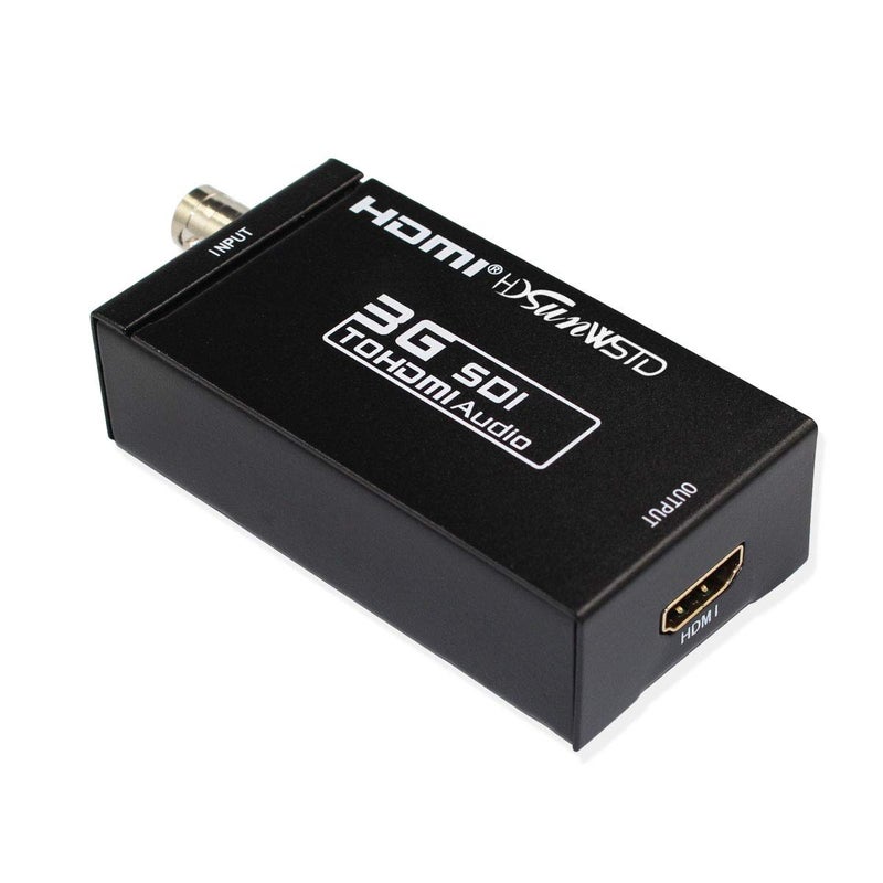 HDSUNWSTD SDI to HDMI Adapter Video Converter Mini 3G HD 720p/1080p Sdi Hdmi Adapter for HD-SDI and 3G-SDI Signals - Image 4